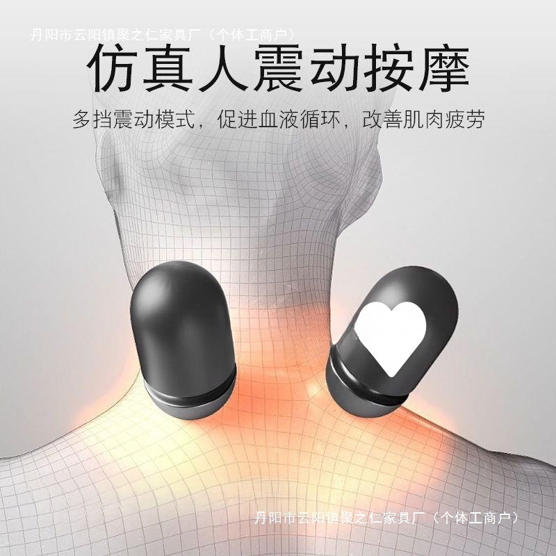 厂家直销颈椎枕头护劲椎睡觉按摩脊椎牵引加热敷助睡眠护颈枕包邮|undefined