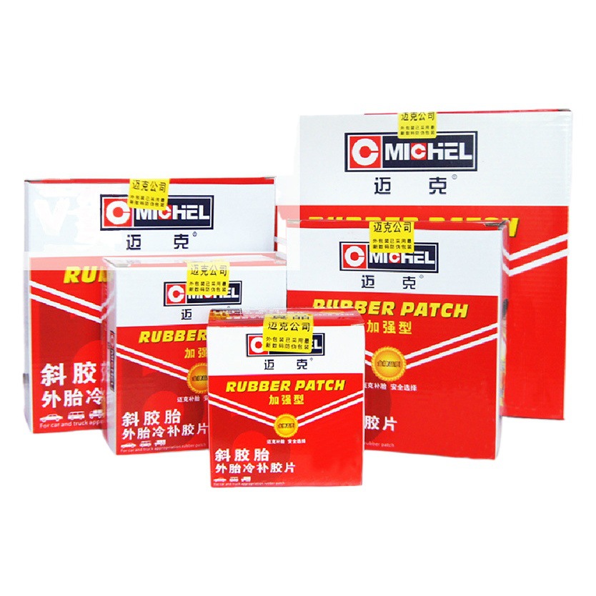 Parche de reparación en frío para neumáticos Mike Bawang, parche para neumáticos de coche, camión, neumáticos exteriores de vehículos grandes, parche para reparación de neumáticos sin cámara.