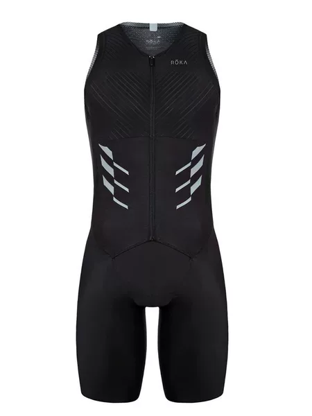 Roka Triathlon Sleeveless Jumpsuit Tight-Fitting Lycra Outdoor Mountain Bike Road Bike Cycling Clothing for Cross-Border E-Commerce