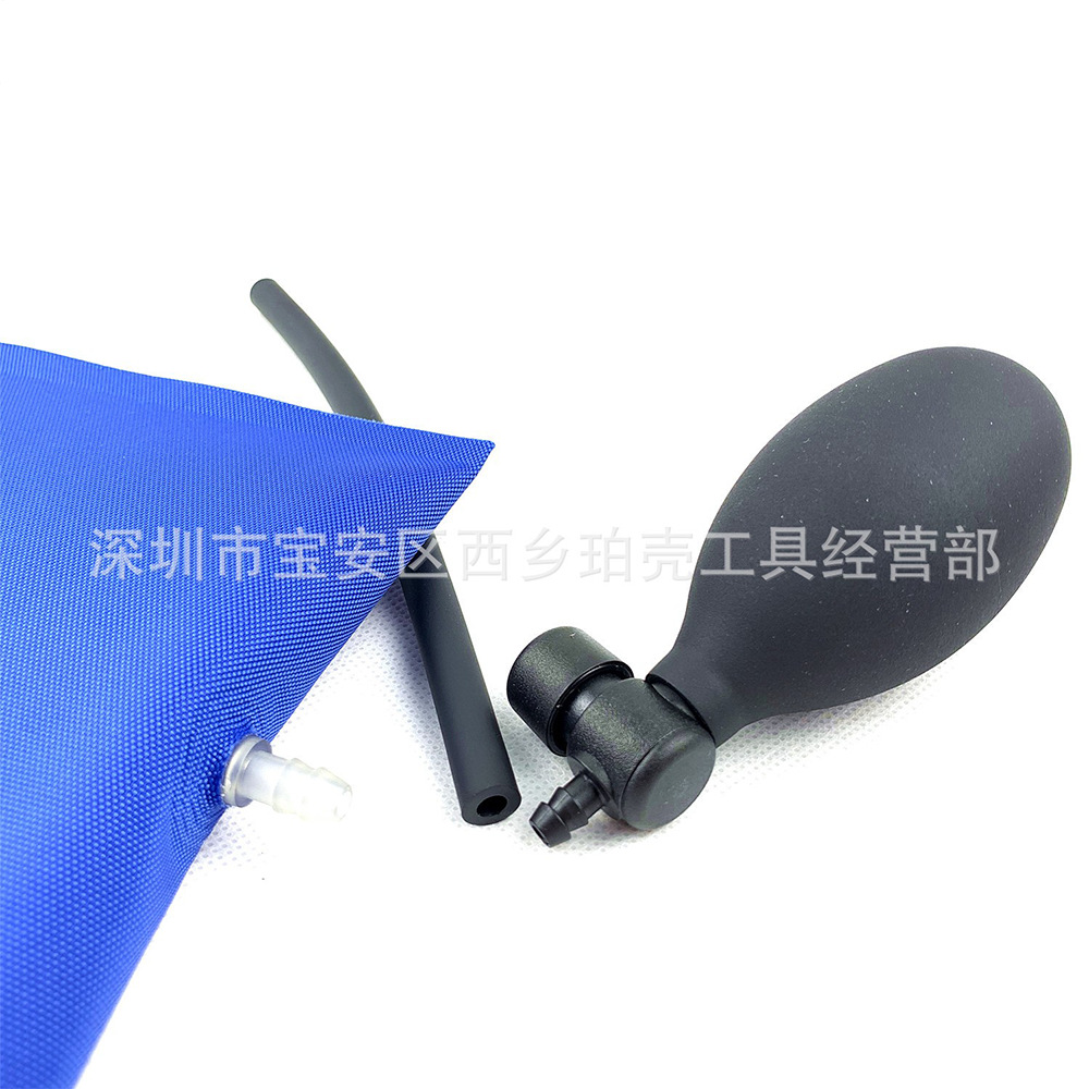 Azul espesado PVC puerta y ventana de posicionamiento de instalación cojín de aire airbag puerta del coche y ventana herramienta de posicionamiento airbag cojín de aire