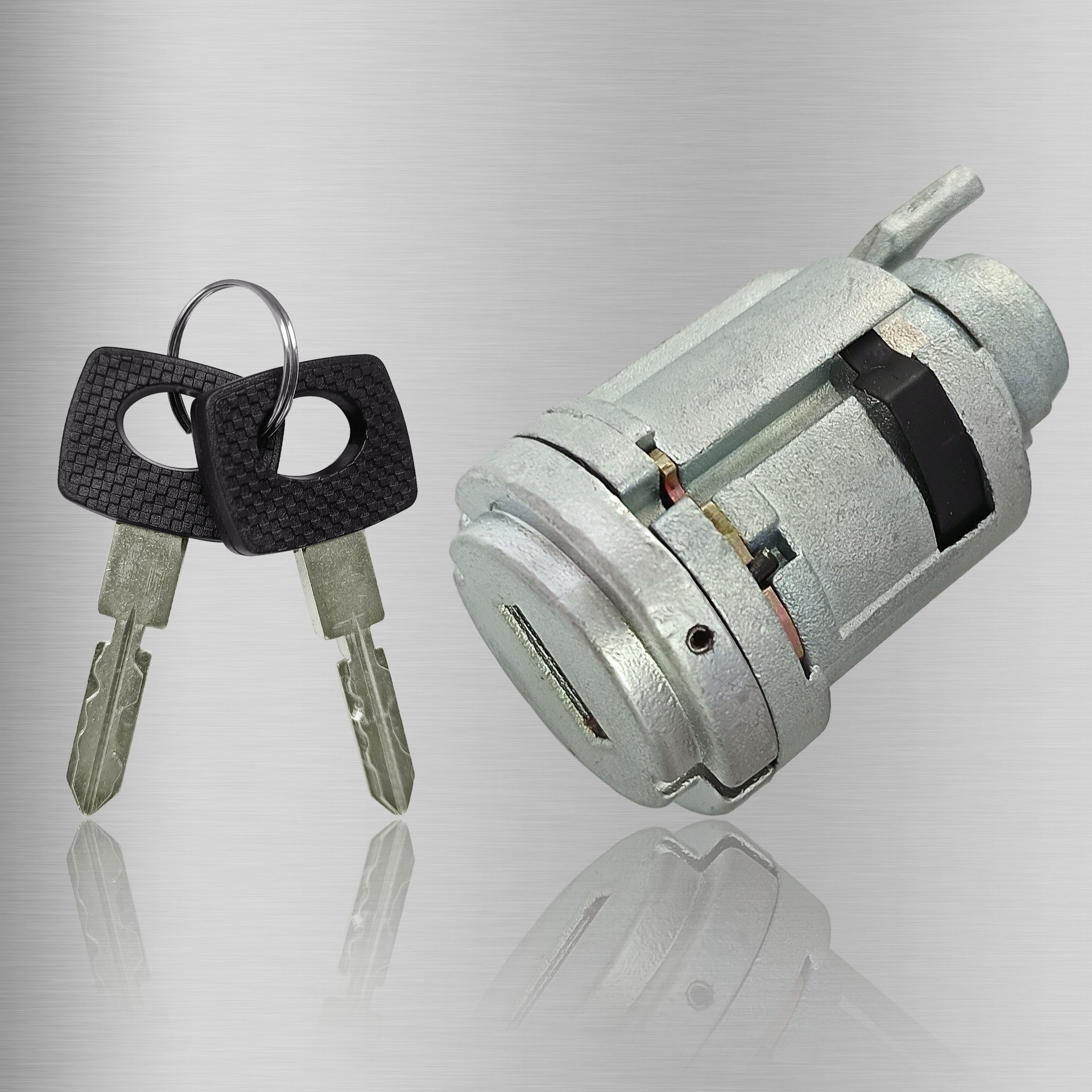 Adecuado para Mercedes-Benz W124 W126 Interruptor de cilindro de bloqueo de encendido Llave de fresado exterior de cilindro de bloqueo de automóvil completo 1264600304