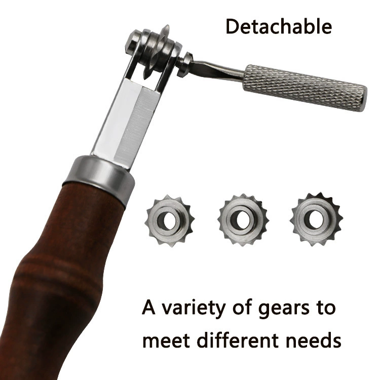 tool bag with wheels Leather punching wheel DIY leather art tools cloth scribing wheel scribing wheel scribing wheel American spacing wheel bike tool bag