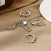 Chain, ring, brand set, suitable for import, European style