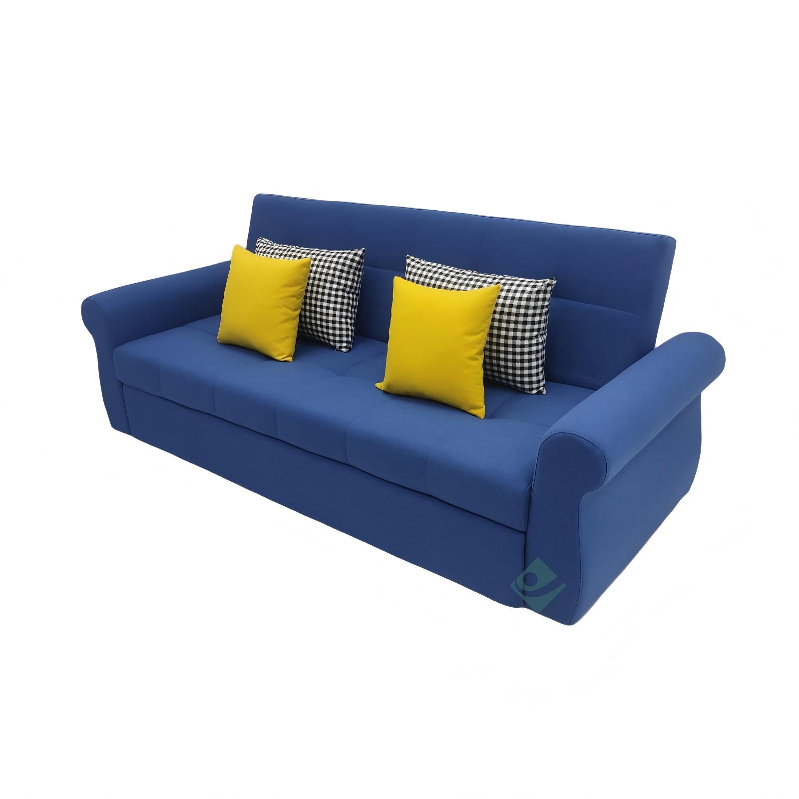 Tejido multifuncional moderno simple sofá plegable en la sala de estar dormitorio 1 apartamento pequeño tipo cama de peinado image 6