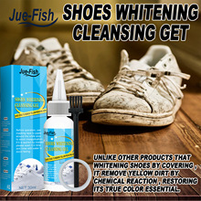 Jue-Fish小白鞋清洁清洗剂运动鞋增白污换白免鞋边去污氧化啫喱剂