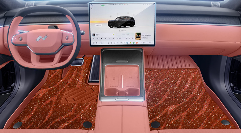 Suitable for Nio Ledao L80 Trunk Mat Tpe26 Model Car Interior Modification Accessories Foot Mat and Trunk-Specific Products