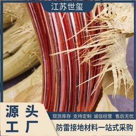 热浸锡单股软态连铸铜包钢接地线 铜覆钢圆钢18mm 14mm工厂