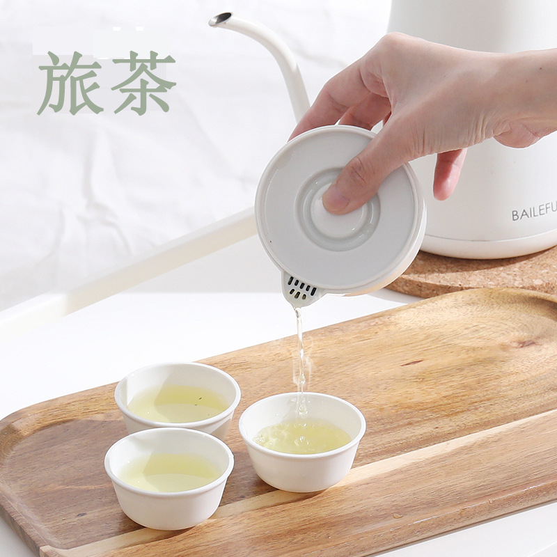 Sun Xiaomei Travel Tea Set Outdoor Camping Tea Portable Teapot Teacup Tea Bag Kung Fu Tea Set