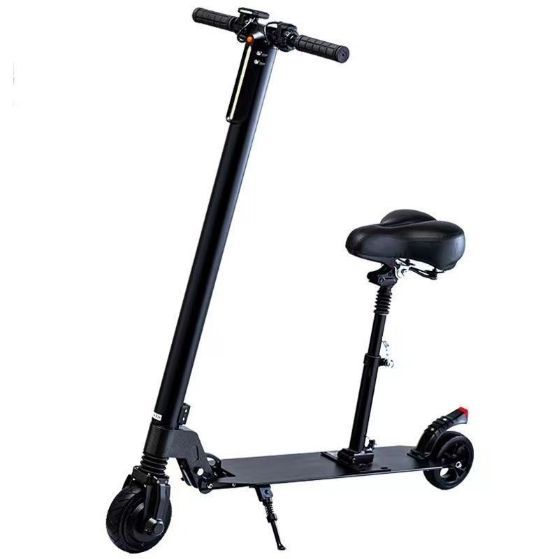 Folding Scooter Ultra-Light Battery Car Small Mini Electric Car for Men and Women to Work Adult Lithium Battery Scooter