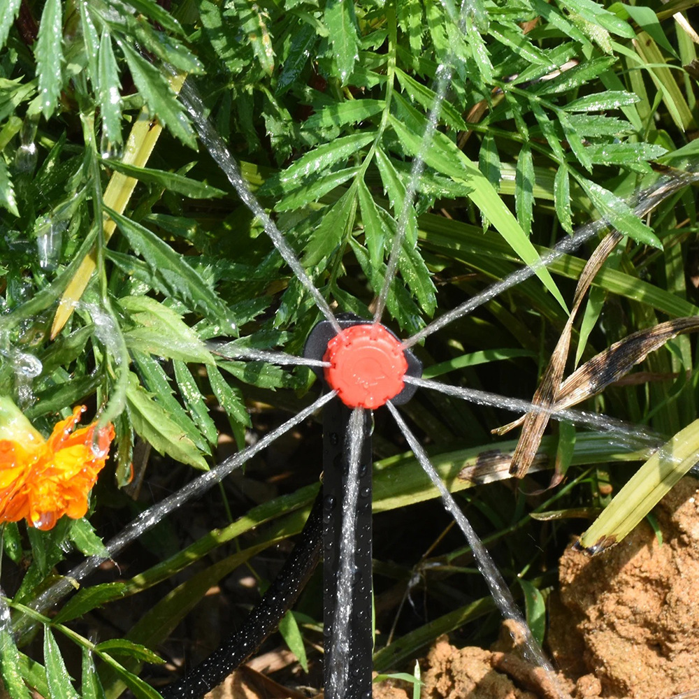 Set de boquilla automática de riego por goteo set de riego por goteo ajustable para jardín sistema de riego por goteo set de agua