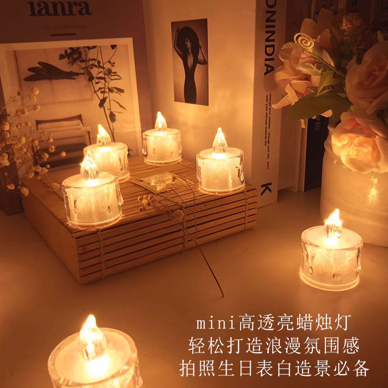 电子仿真蜡烛灯红色家用新款上供香充电烛灯供佛烛台结婚新年乔迁|undefined