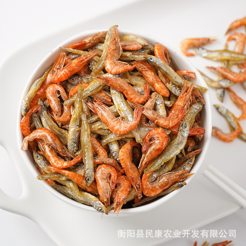 小鱼仔小鱼湖南特产批发代发小虾农家风味小虾干货虾干含盐小