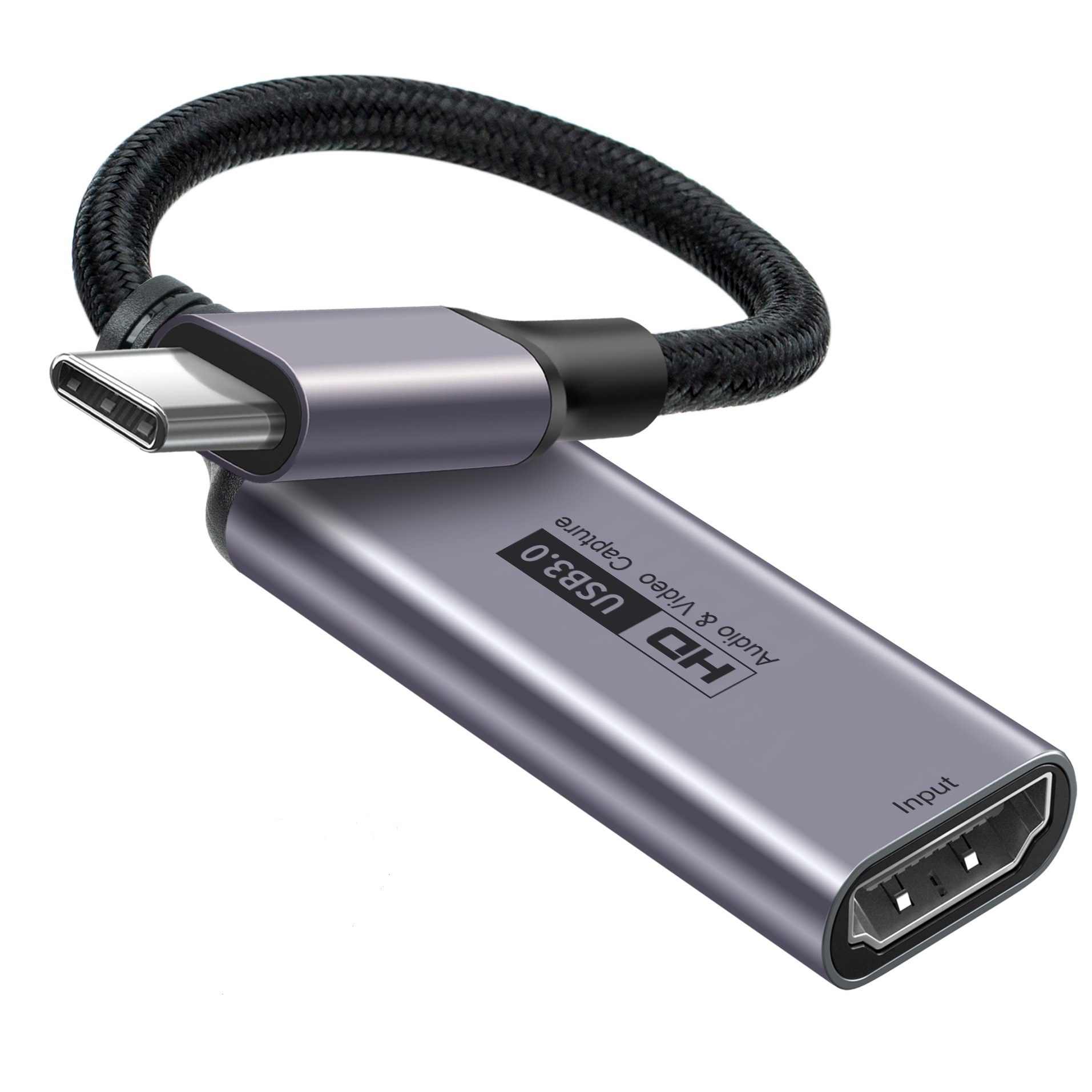 Tarjeta de captura de video tipo-c de stock de fábrica, grabación de computadora, transmisión en vivo HDMI a colector de TYPE-C