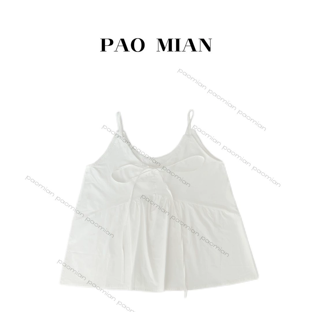 Летний универсальный женский свободный топ без рукавов на подтяжках в ленивом стиле, однотонный черный ремешок для похудения