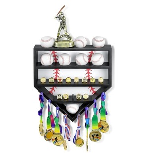 Cross-border new champion ring display rack baseball medal gift box hanging storage display rack factory direct sales