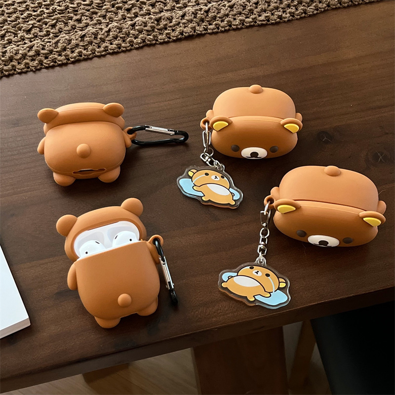 AirPods 4 Apple Bluetooth inalámbrico auriculares cubierta 1 / 2 / 3 generación pro2 silicona lindo
