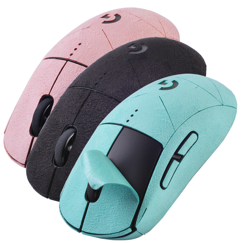 Suitable for Logitech Gpw 1St, 2Nd, 3Rd, 4Th, and 5Th Generation Mouse Anti-Slip Stickers, Suede Stickers, Full Coverage for Buttons
