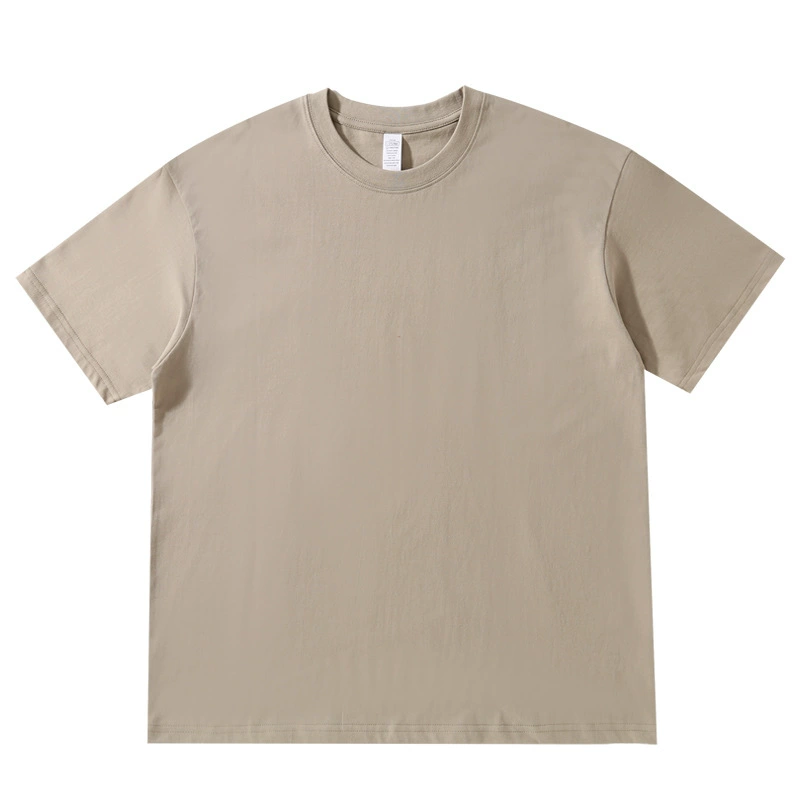 Футболка унисекс oversize, дышащий хлопок, круглый ворот, плотность 230 г