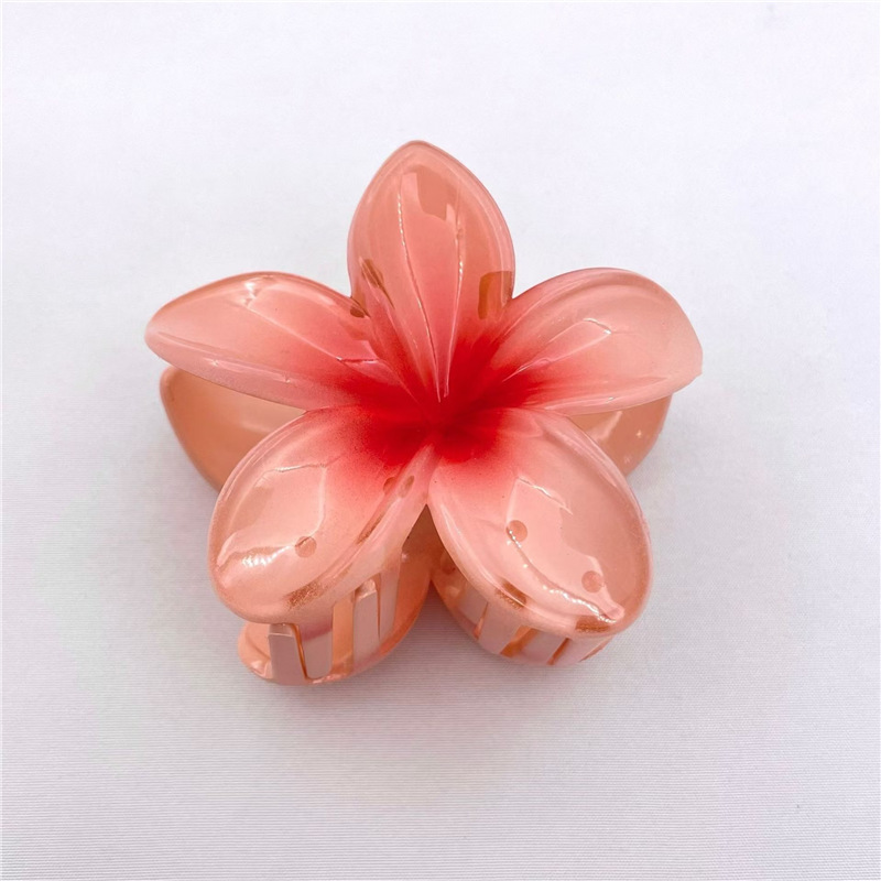 クロスボーダーの卵の花は大きいサイズの高級感のグラデーションの花の髪を挟んで後頭部を挟みます。|undefined