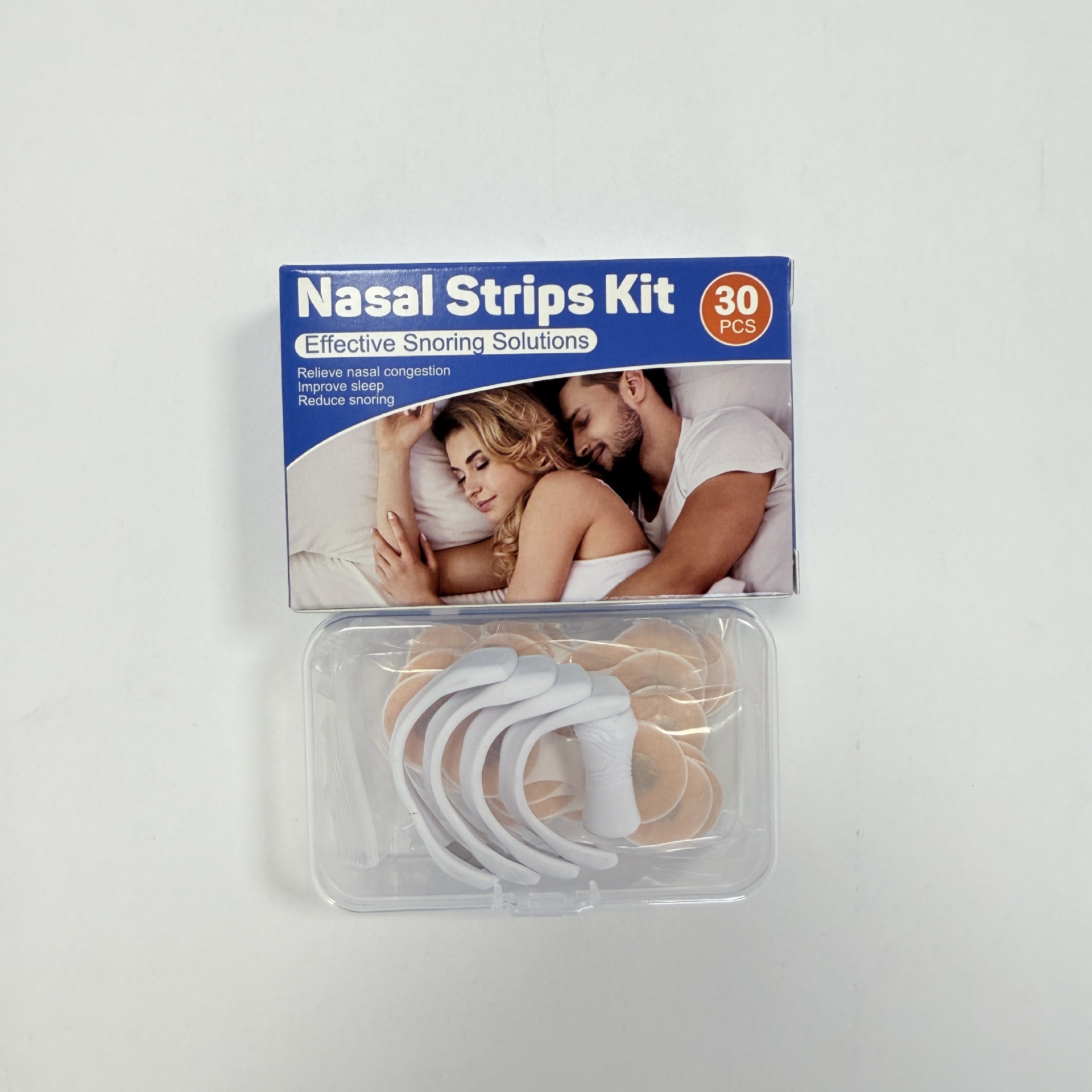 Tiras nasales magnéticas transfronterizas, clips nasales, expansores de respiración, dispositivo antirronquidos, tiras nasales de ventilación, fabricante original.