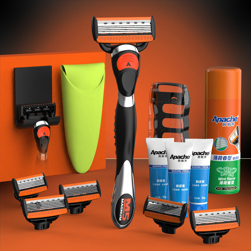 Apazzi American Imported 5-layer Shaver Original Shaver Old-fashioned 5-layer Shaver