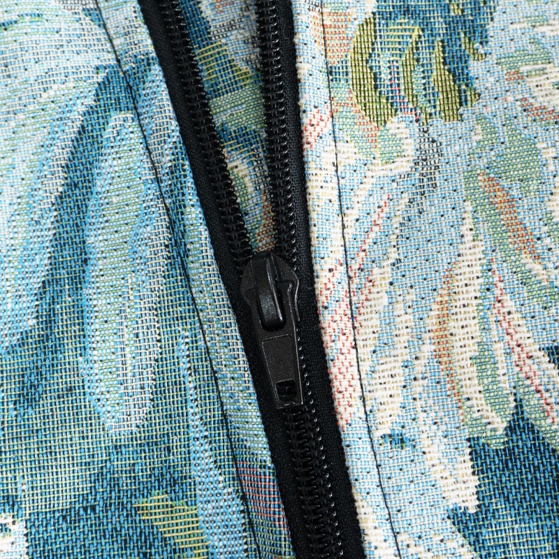 Nuevo paquete de Jacquard transfronterizo de alta calidad imprimido exterior chaqueta de cintura de plástico se puede usar elástico exterior image 5
