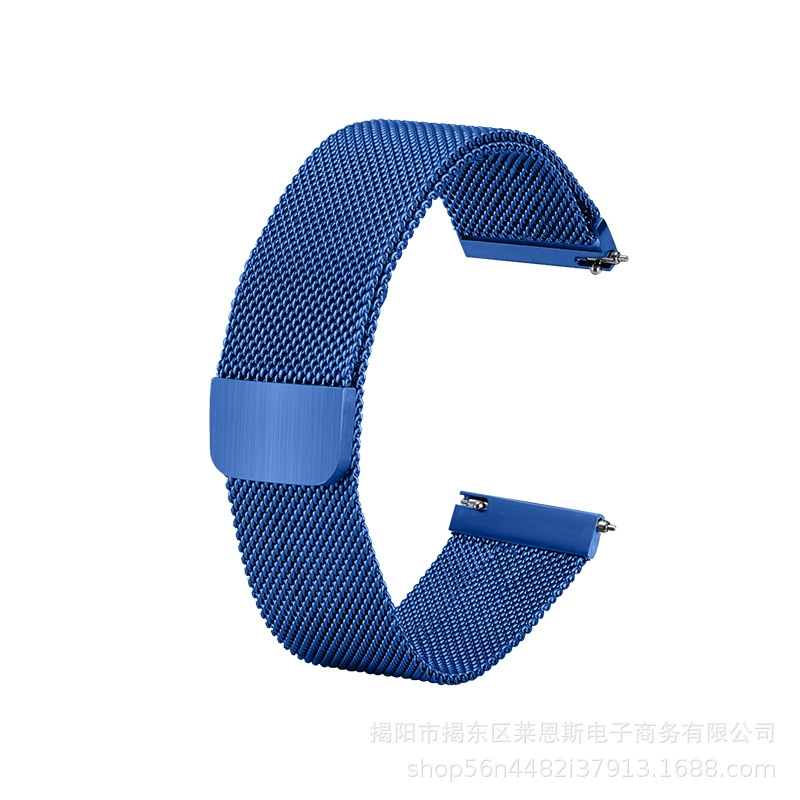 Подходит для Huawei GT/GT4, новый миланский ремешок с двойным магнитным креплением, совместим с Apple Watch S7 и Samsung