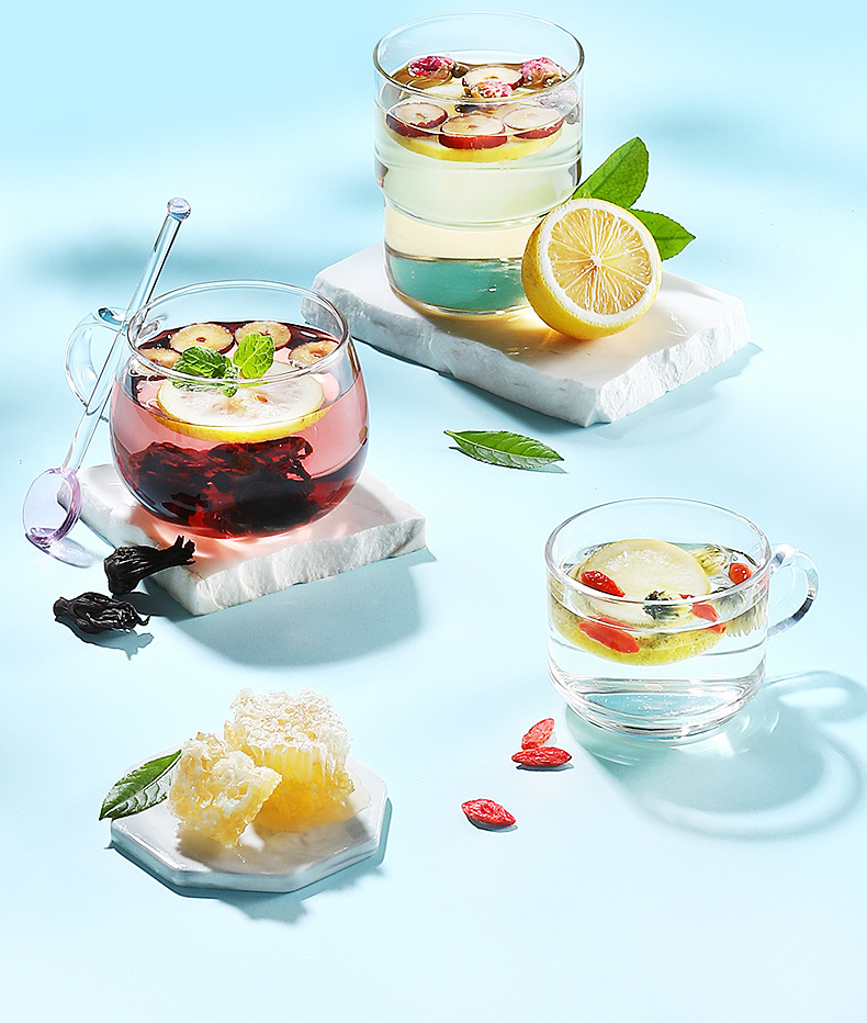 Freeze Dried Lemon Slices 100g Individually Packed Ningxia Lemon Tea in use