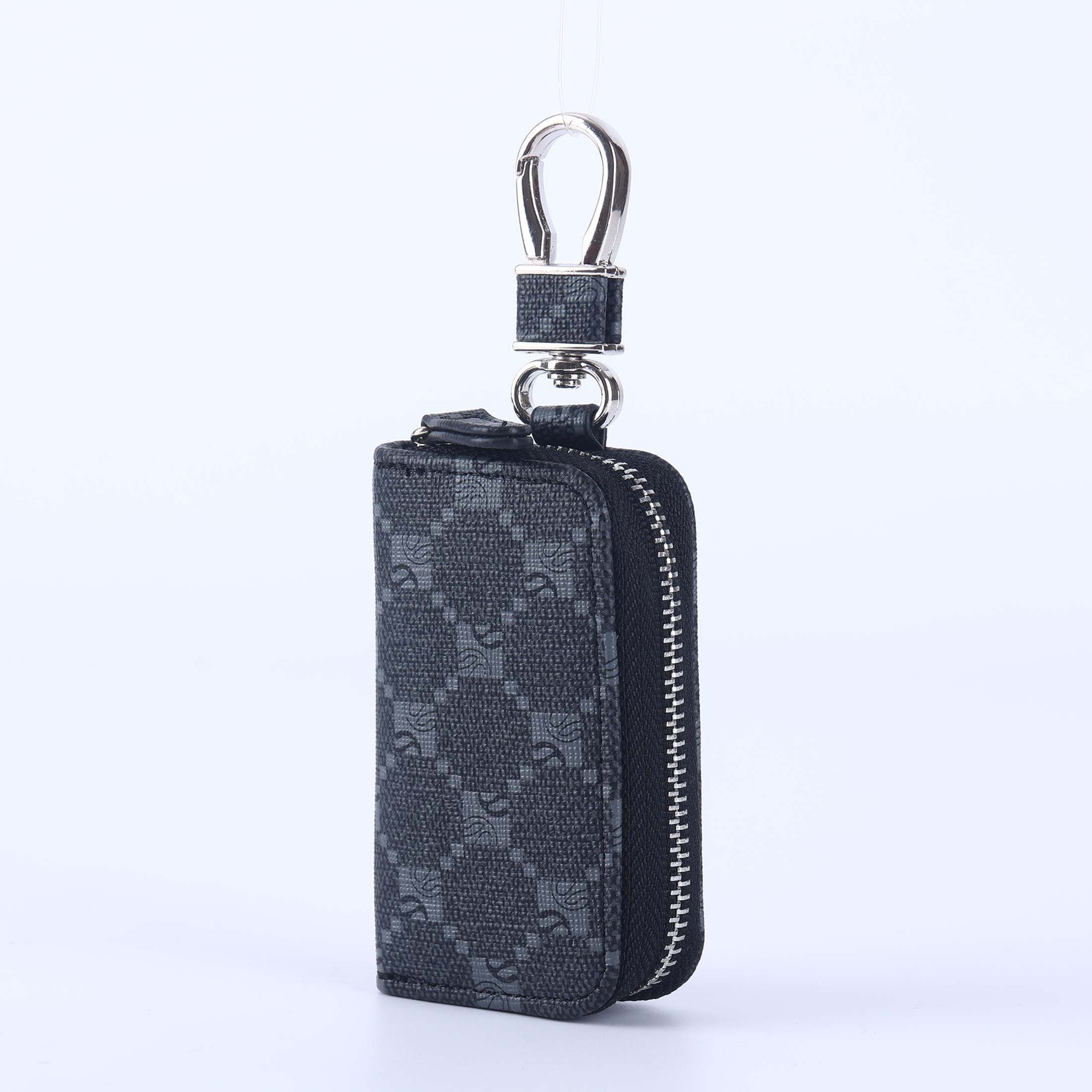High-End Mini Car Key Case for Men and Women, Cross-Border In-Stock Leather Car Key Cover, Car Key Protection Storage Bag