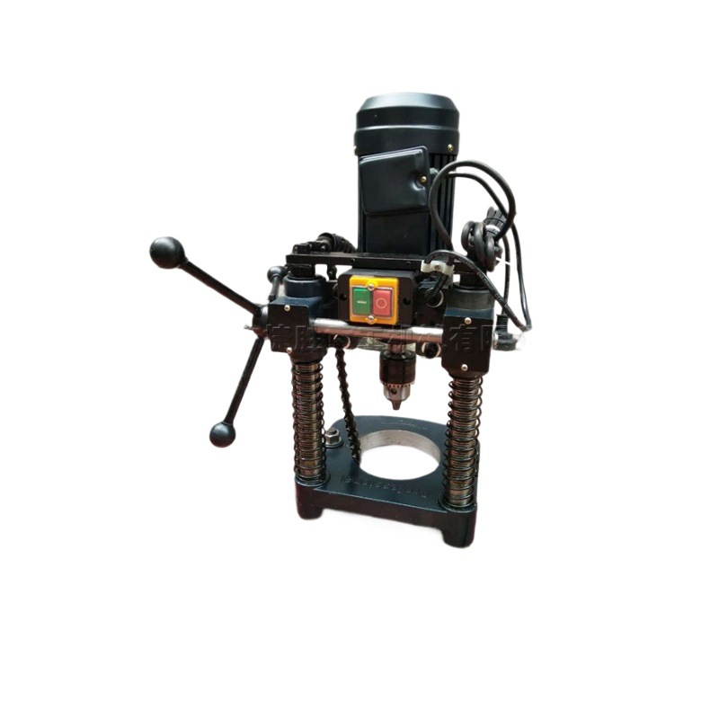 máquina de perforación eléctrica para tuberías de hierro máquina de perforación de tubos metálicos máquina de perforación de perforación vertical pequeña placa de acero