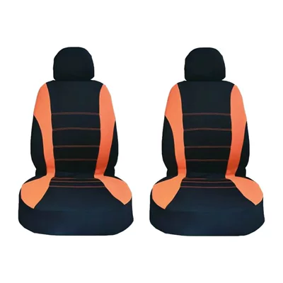 Cross-Border Hot-Selling Model, Popular in: Universal seat cover - orange-4-piece-set-universal