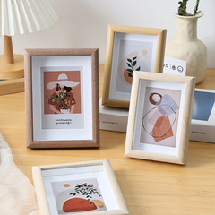 中空1.5cm相框擺台立體手工7寸6寸8寸10作品裝裱4開8KA3A4畫框DIY