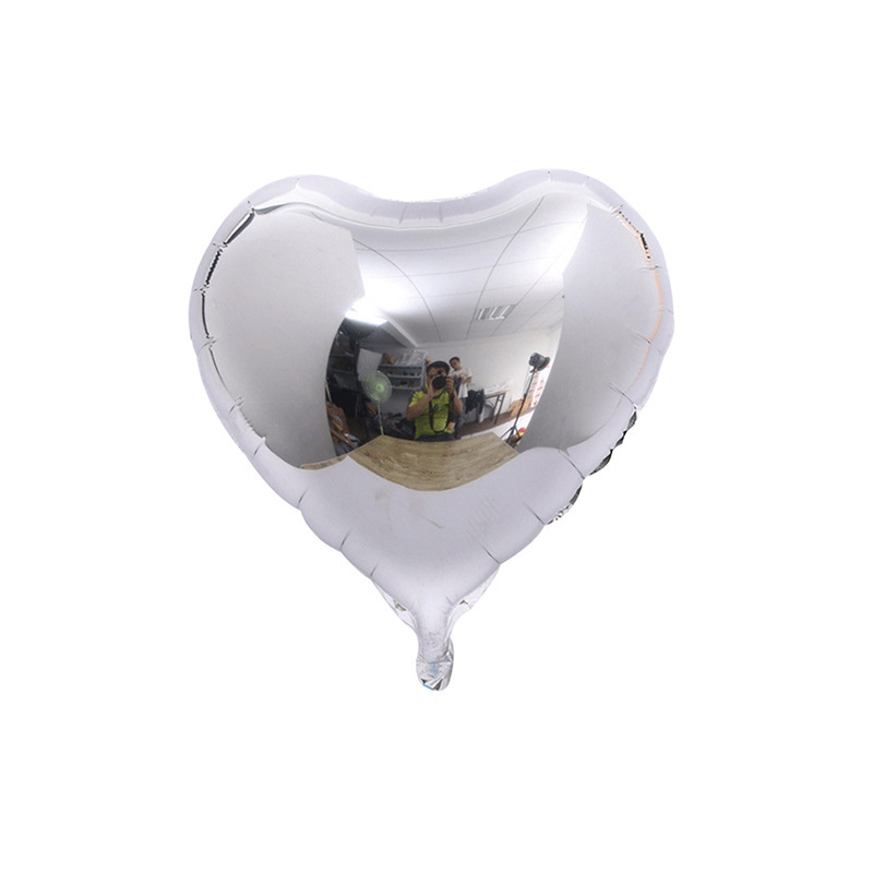 Corazón 18 pulgadas Plata