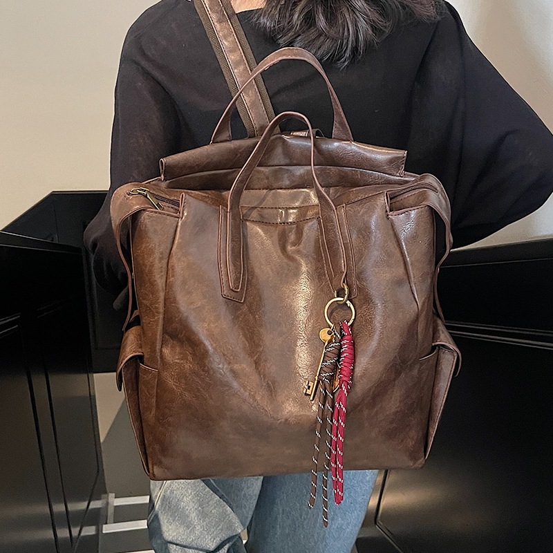 Bolsos de mujer Bolsos de mujer Bolsos de viaje Bolsos de estilo nuevo casual de mujer salvaje Bolsos de viaje de gran capacidad Moda retro de primavera