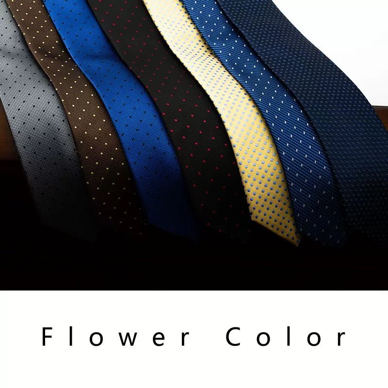 领带男女7公分休闲版型波点深蓝色黑色灰色咖啡色服配饰大厂做工