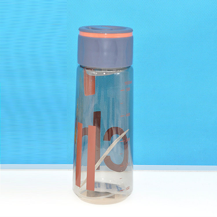 Baijia nuevos deportes al aire libre taza de agua PC taza de té de plástico cuerda portátil taza de plástico de regalo de publicidad