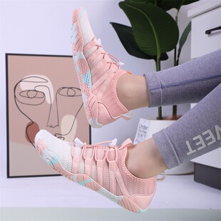 Indoor Fitness Shoes for Men and Women, Skipping Rope Shoes, Deadlift Treadmill Shoes, Shock-Absorbing Gym-Specific Anti-Slip Comprehensive Training Shoes