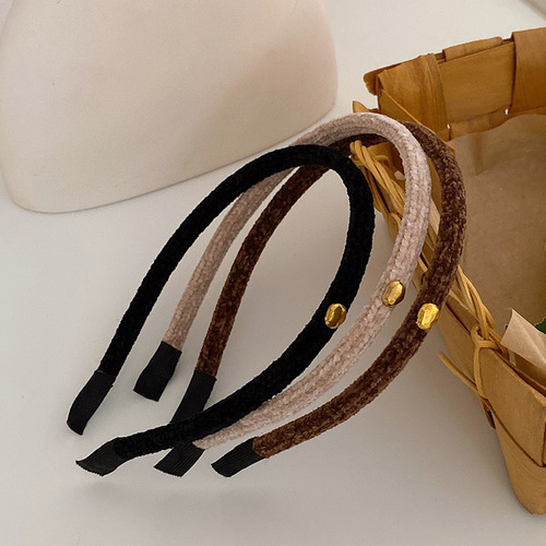 Thin hairbands for women, high-end, fashionable hairpins, 2024 new hair travel headbands, pressed hair accessories, face wash, hair bundles, headbands