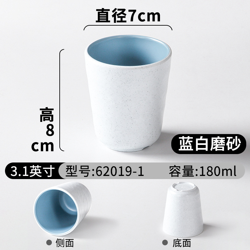 62019-1 파란색과 흰색 반투명