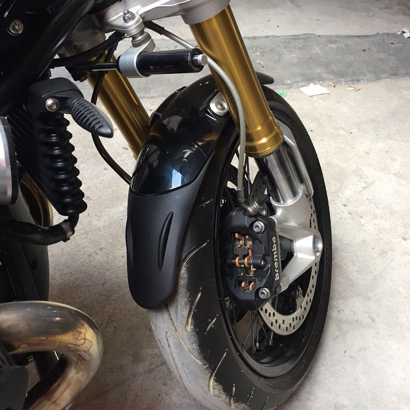 Suitable for Bmw R Nine t Motorcycle Modified Front Fender, Extended Front Mudguard, Additional Panel
