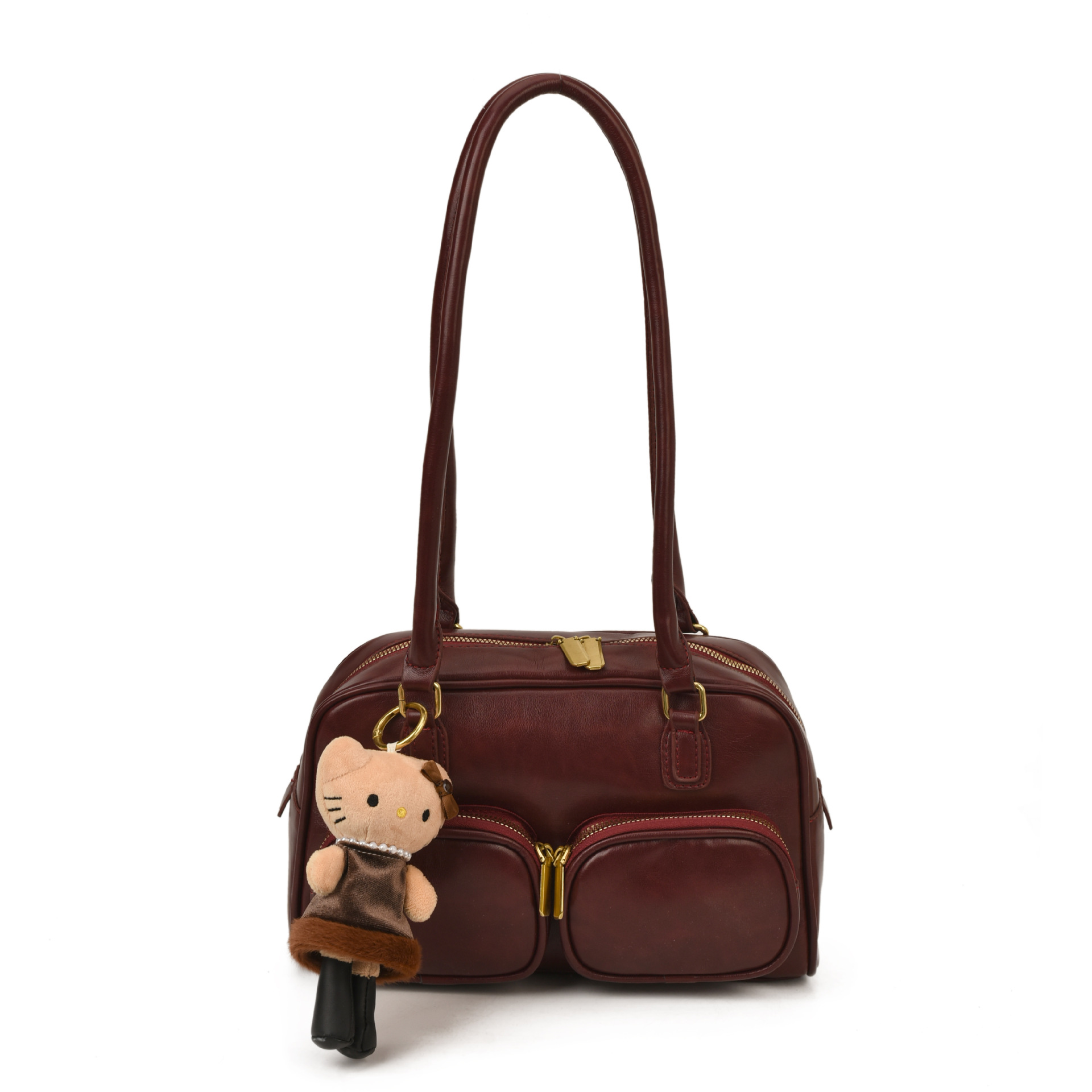 Bolsa de almohada de viaje de alta calidad, bolsa de hombro de gran capacidad, otoño y invierno 2025, nuevo bolso coreano de alta calidad.