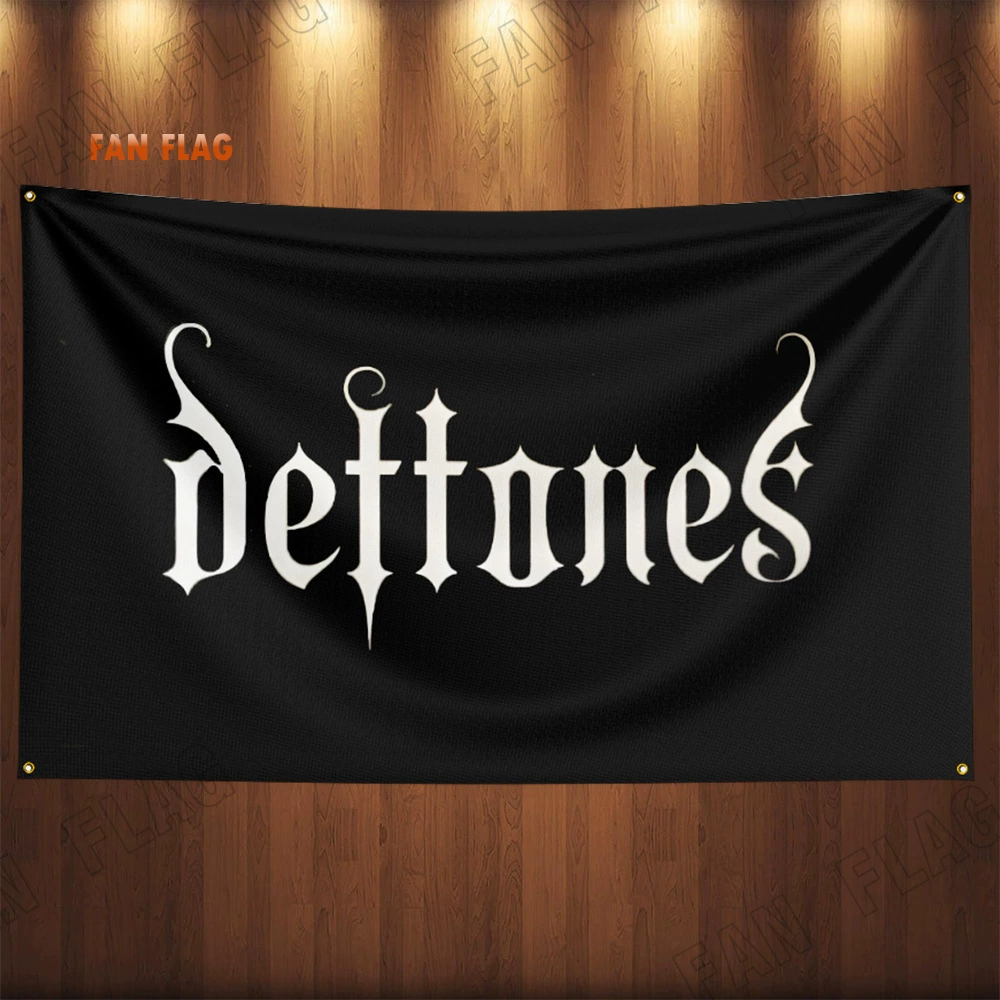 Флаг из полиэстера 3x5ft с дизайном Deftones Alternative Metal, декоративная баннер-атрибут