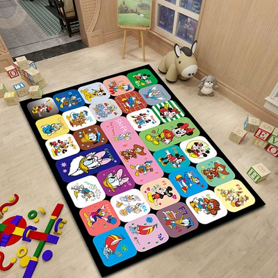 Avtomobil döşəmə paspasları — Living Room Carpet Early Education - highway-5-5080cm-crystal-velvet