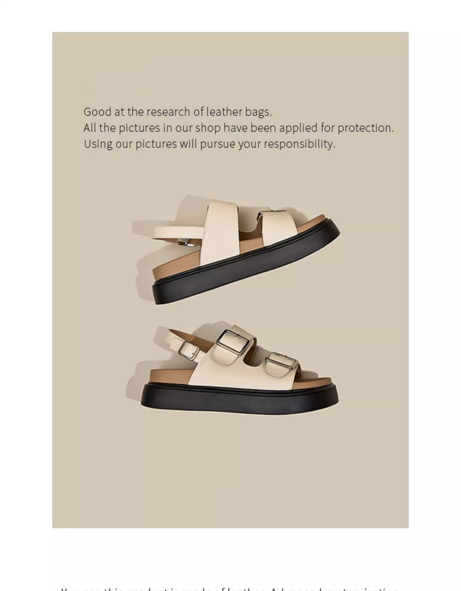 2024 summer new sandals soft leather women's thick bottom buckle retro niche all match casual Roman shoes_voghion.com