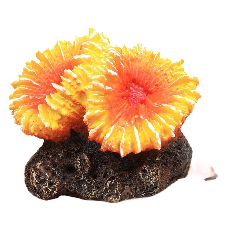 Pecera acuario paisaje coral rocalla Shell simulación falsa agua plantas mar agua tanque decoración conjunto artesanía adornos