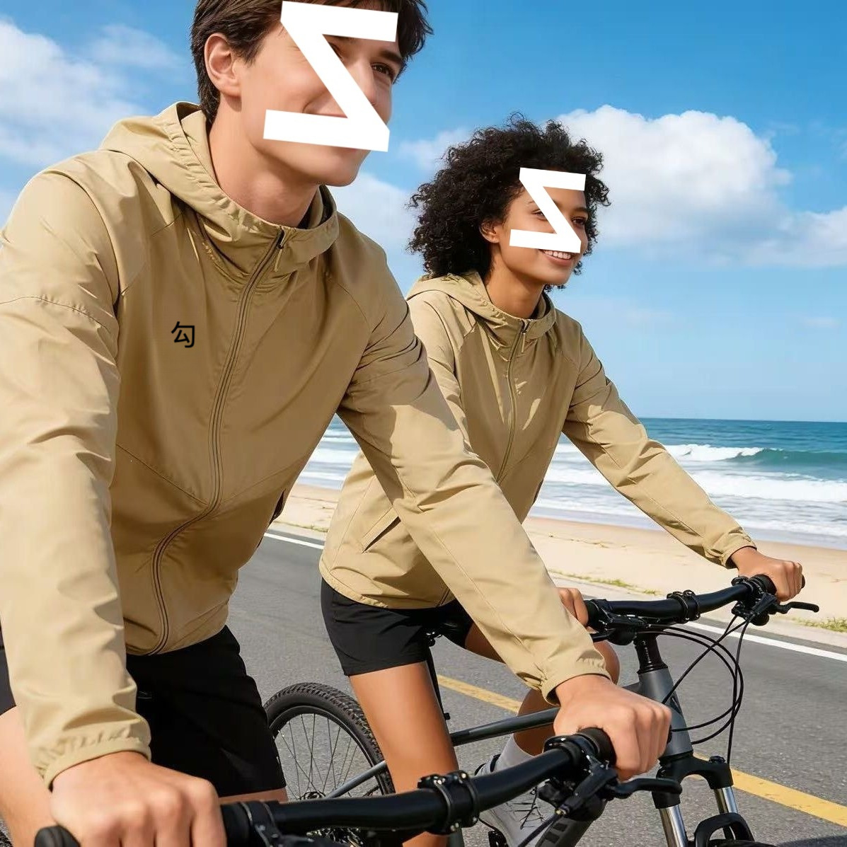 Foreign Trade Cross-Border Unisex Sports Woven Quick-Dry Ultra-Light Casual Hooded Jacket Wholesale 4747-297