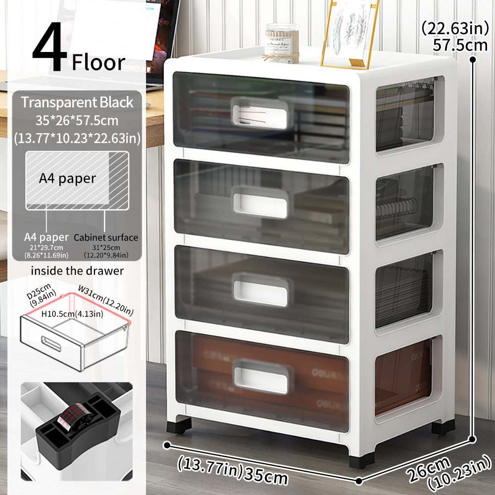 35面幅家庭用挟みロッカーオフィスファイル整理キャビネット寝室ベッドサイドテーブル引き出し式下着収納ケース