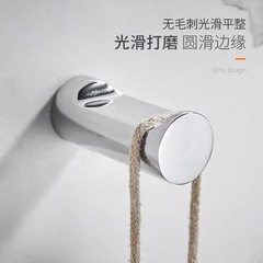 鋅合金浴室掛衣鈎酒店工程款衛生間衣鈎玄關臥室衣帽鈎毛巾鈎