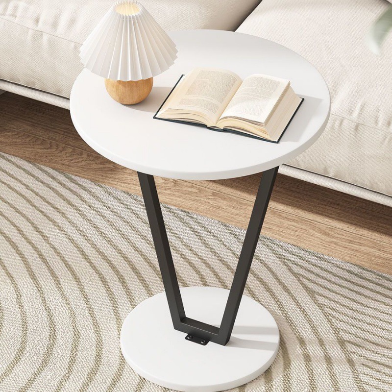 우아한 블랙 프레임 + 광택 있는 화이트 데스크탑