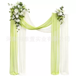 仿真花;桌旗;纱幔/帷幔
